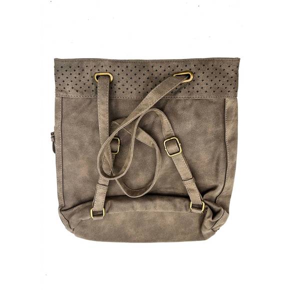 NEW NOT RATED women's giggy backpack in taupe - Picture 6 of 6